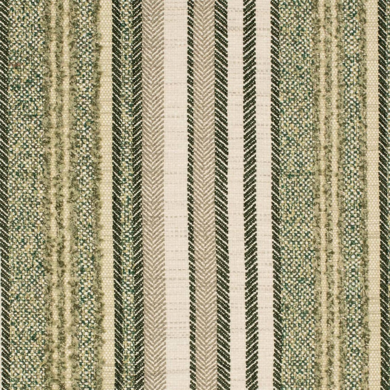 Upholstery Fabric - Green Stripe Upholstery Fabric 54 Inches"